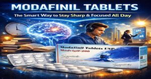 Read more about the article Modafinil Tablets: The Smart Way to Stay Sharp & Focused All Day